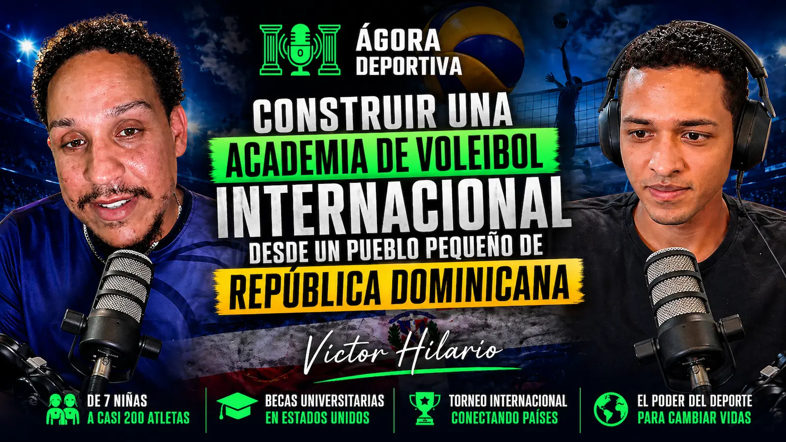 Portada Cómo construir una academia de voleibol desde un pueblo pequeño | Víctor Hilario