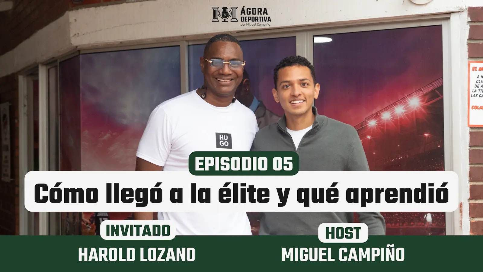 Portada Conversación con Harold Lozano: Mentalidad, Lesión, Retiro y Su Escuela de Fútbol