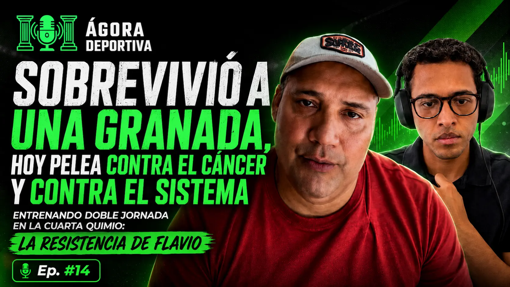 Portada Sobrevivió a una granada, hoy pelea contra el cáncer y contra el sistema | Flavio Teherán